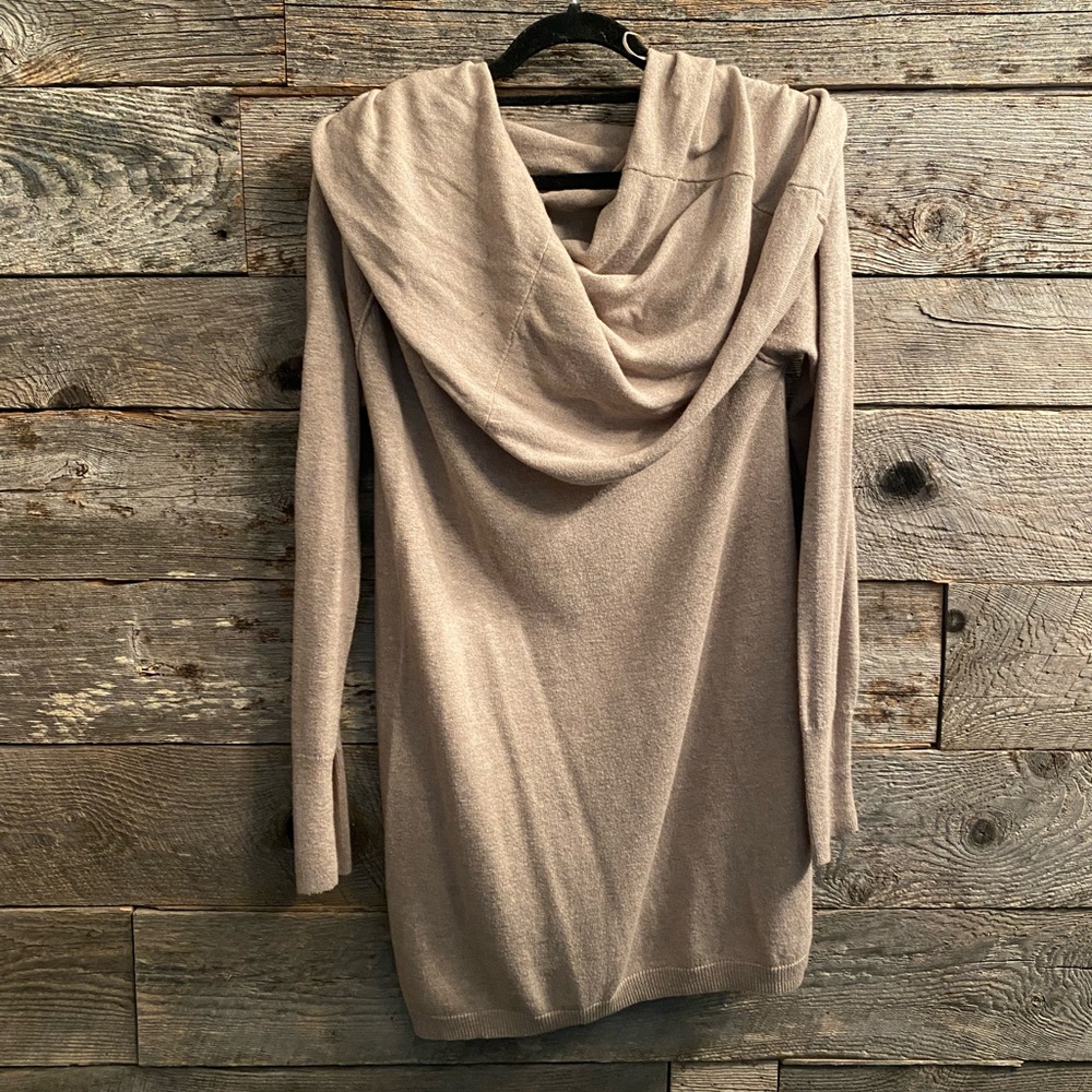 Cowl Neck Tunic Sweater